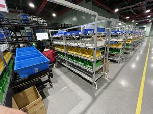 Contenedor de Almacenamiento Industrial de Plástico PP con Rejilla para Piezas, Caja Organizadora para Tuercas, Tornillos, Herramientas y Ferretería, Soluciones de Inyección - Product Image 5