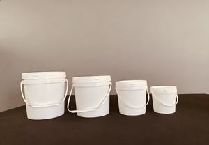 Vendita all'Ingrosso di Secchi in PP per Alimenti da 0,5L-1L con Manici e Coperchi, Ecologici e Ermetici, Colori/Logo Personalizzabili per Latte - Product Image 3