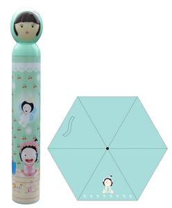 ร่มพับได้สำหรับผู้หญิง <span class=keywords><strong>Moppet</strong></span> ร่มดินสอแบบพับได้ร่มเจ้าหญิงใช้มือปรับแต่งโลโก้ได้ TX984 - Product Image 1