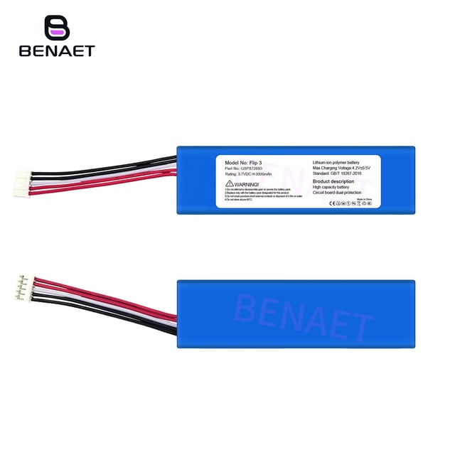 Flip3 Batteries Replace GSP872693 P763098 03 Speaker Battery for JBL Flip 3 Wireless Audio Flip3 Portable Smart Speaker