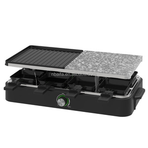 Aifa Nouvelle plaque chauffante Teppanyaki XXL de grande taille, antiadhésive, avec plaque chauffante BBQ, spatules de barbecue - Product Image 3