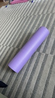 Rouleau en mousse EVA à densité moyenne, colonne de massage texturée, durable, portable, pour le yoga, la remise en forme et l'entraînement du dos