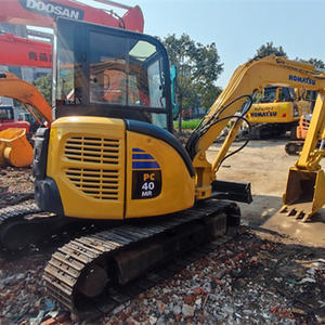 Mini-excavatrice sur chenilles Komatsu PC40MR 4 tonnes d'occasion en bon état, excavatrice d'occasion à prix avantageux - Product Image 4