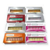 Coffret de 10 flacons d'essences liquides originales - Pack d'essences faciales pour hydrater, éclaircir et raffermir la peau