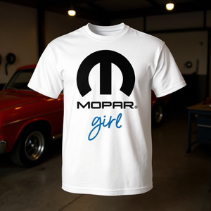 T-shirt à manches courtes blanc sous licence officielle Mopar Girl - Product Image 3