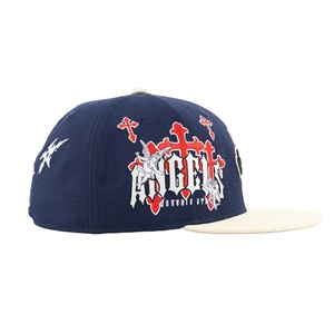Casquette Tcap Chine personnalisée brodée, profil haut, 6 panneaux, structurée et ajustée - Product Image 4