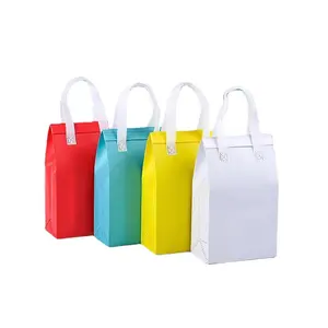 Thermal Cooler Bag Keep Warm Food Insulated non woven Tote Cooling bag Delivery For Food