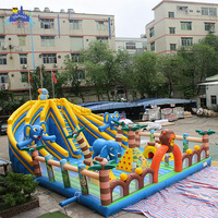 Lilytoys prix usine zoo gonflable parc à thème gonflable grands videurs aire de jeux gonflable ville amusante gonflable à vendre