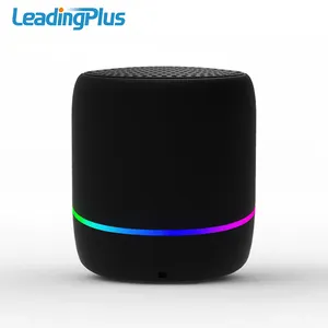 Speaker Bluetooth Portabel Nirkabel Mini, Speaker Bluetooth Luar Ruangan Portabel dengan Lampu LED, Speaker Atasan Amazon