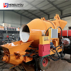 Mezcladora de Concreto Portátil con Bomba de 20m³ <span class=keywords><strong>a</strong></span> 30m³/h, Bomba de Cemento Pequeñ<span class=keywords><strong>a</strong></span> <span class=keywords><strong>para</strong></span> la Venta - Product Image 4