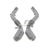 Auto-Tuning Auspuffkrümmer Downpipe für BMW X7 M50I 4.4T 2019-2022 N63 Motor Ohne Motorfehleranzeige Auspuffrohre