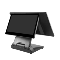 Terminal de point de vente au détail et de restaurant pour les petites entreprises Point de vente Matériel d'écran tactile professionnel de 15.6 pouces uniquement