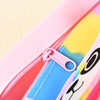 Sac à bandoulière portable en silicone respirant pour enfants, motif dessin animé, unisexe, style occidental, vente en gros
