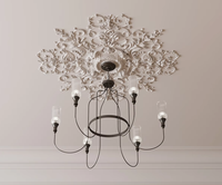 Panneaux de plafond modernes en polystyrène expansé (EPS) à motifs floraux, médaillons centraux, tailles personnalisées, durables, écologiques et résistants à l'humidité – Vente chaude