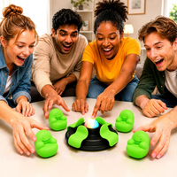 Elektrisches Musik-Licht-Wettbewerbsspiel für Partys, Tischspiel, Sofa-Reaktionsspiel, Kinder-Brettspiel für Familientreffen und Eltern-Kind-Aktivitäten
