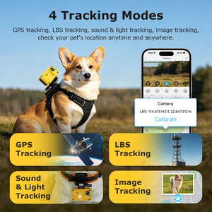 Pet Dog GPS Tracker <b>Camera</b> UBOX Anti-lost Two Way Audio 4G IP66 Vibration Full-time Recording Walking Detection POV Pet <b>Camera</b> - Product Image 2