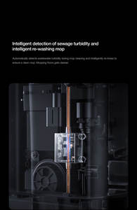 Robot Aspirador Inteligente AI 5 Pro, Nueva Versión Mejorada M40s, 23000Pa, Versión con Tanque de Agua, Evitación Inteligente de Obstáculos - Product Image 5