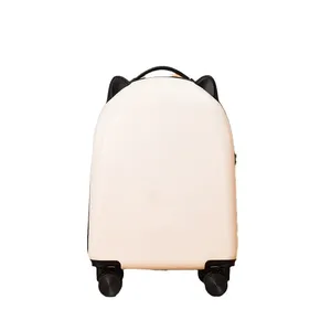 Valises pour enfants en gros avec roulettes universelles, serrure, motif de dessin animé, valise trolley de voyage OEM - Product Image 1