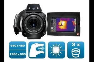 Deutsch Testo 890 890-2 High Definition Wärme bild kamera Industrielle Infrarot-Wärme bild kamera Günstig auf Lager - Product Image 3