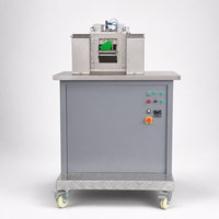 Machine de granulation de plastique, broyeur à deux rouleaux pour carbonate de calcium, mélangeur de composés CaCO3 et talc, granulation pour tests en laboratoire, certifié CE