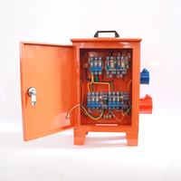 Caja de Distribución Temporal para Obras de Construcción Marca YHACS YiHe, 380V/400V IP44, Enchufes de 2 Canales