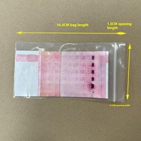Vente en gros de sacs auto-scellants transparents en plastique PE épais et denses pour bijoux alimentaires, boucles d'oreilles et lunettes