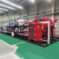 Fabricant chinois d'échangeurs de chaleur en acier inoxydable 316L, 360m3h, 7700KW, conception modulaire