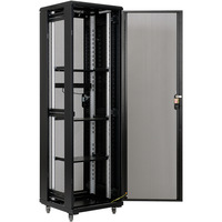 Armoire réseau 42U avec surveillance et amplificateur de puissance pour équipement à courant faible, taille 1m, en stock