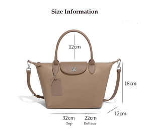 Bolso de mano Oxford vintage impermeable con logotipo personalizado, correa ajustable, estilo moderno, ligero, unisex, de gran capacidad, bolsos de nailon. - Product Image 2