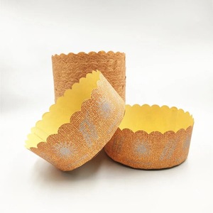 Kraft <b>Paper</b> Cupcake Liner 6 Inch Disposable Baking Mold For Muffin Cake Packaging - Product Image 2