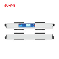 Souffleur d'air ionisant industriel SUNPN, ventilateur multi-éventails suspendu, équipement de nettoyage automatique et d'élimination des charges statiques pour ligne d'assemblage