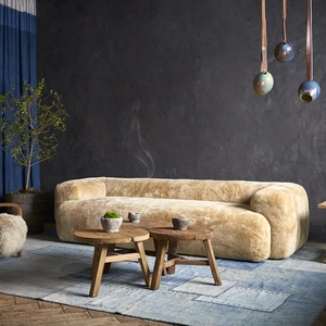 Los sofás elásticos FERLY ofrecen una experiencia táctil lujosa y de máxima calidad. Sofás de estilo moderno para la sala de estar. - Product Image 1