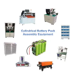 32650 AAA Solar Light Battery Pack Making Machine for E-vehicles Automatic Power Cell Assembly