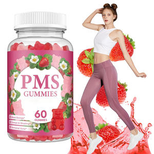 Gummies pour femmes PMS, soutien quotidien au bien-être, <span class=keywords><strong>confort</strong></span> menstruel, huile d'onagre, extrait de gattilier, saveur de lavande, complément alimentaire - Product Image 1