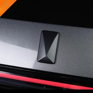 Para Changan <span class=keywords><strong>Avatar</strong></span> 11 2022-2024, Adhesivo Negro para Coche, Marco de Logotipo Frontal, Decoración para Parachoques, Accesorios - Product Image 2