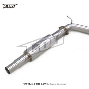 Catback Auto Sport pour VW <span class=keywords><strong>GOLF</strong></span> 7/MK7/<span class=keywords><strong>GTI</strong></span> 2.0T 2014-2020 Système de Catback Valvetronic Silencieux de tuyau d'échappement en acier inoxydable - Product Image 2