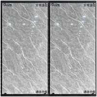 Carrelage en marbre poli antibactérien 600*1200mm pour chambre/salon, carrelage de sol intérieur pour maison auto-construite