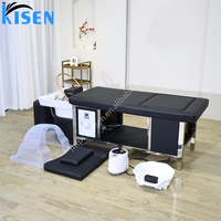 Moderne japonais tête Spa shampooing pédicure lit cheveux lavage chaise vapeur Salon meubles eau recycler pour les cheveux beauté ongles Salon