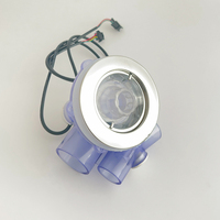 Baignoire à tourbillon Spa Jet LED avec lumière LED RGB