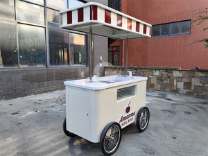 Chariot mobile pour la vente de crème glacée, camionnette mobile pour la vente de café, chariot mobile commercial pour le pop-corn - Product Image 6