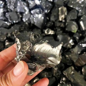 <span class=keywords><strong>Pietre</strong></span> Grezze di Scungite Naturale di Alta Qualità all'Ingrosso, <span class=keywords><strong>Cristalli</strong></span> di Scungite Non Lucidati per Cristalloterapia - Product Image 4