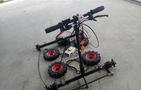 Différentiel de bus 10 roues trans essieu trike oem 4wd tracteur essieu avant arrière voiture moteur électrique 40v 500w kit assemblage pour tricycle