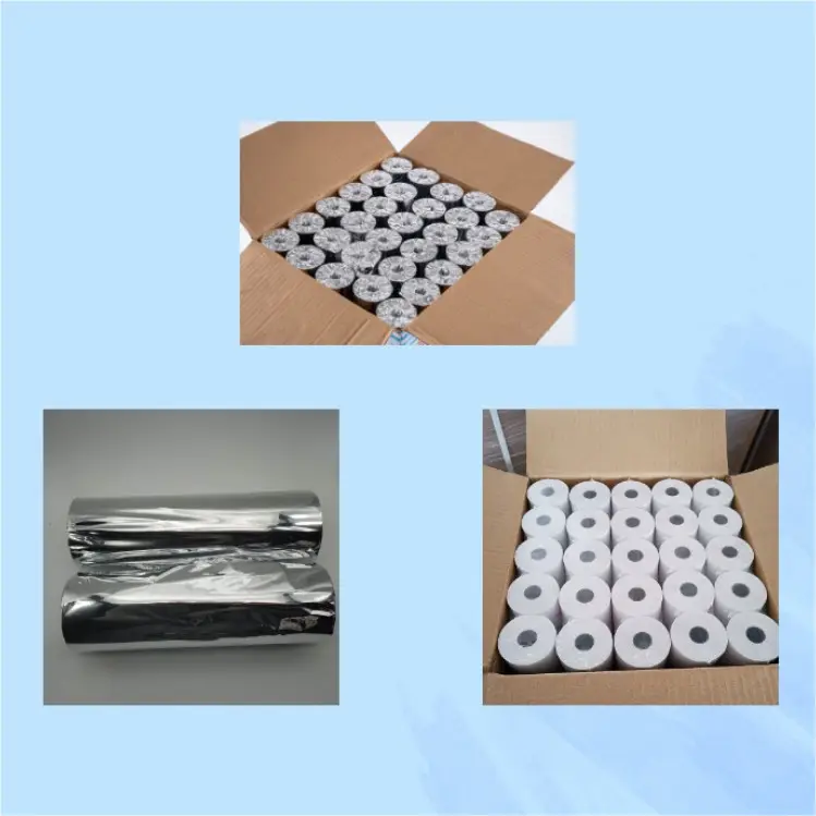 Atacado 80*80mm 57mm * 50mm 57*40mm 57*38mm Papel Registrador Papel Térmico Rolls