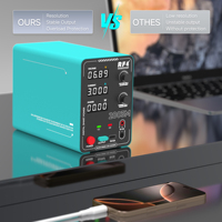 Fuente de Alimentación Inteligente RF4 2003M, Fuente de Alimentación Regulada Ajustable para Reparación de Teléfonos, Pruebas de PCB, Mantenimiento Electrónico