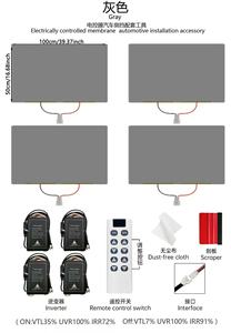 <span class=keywords><strong>Film</strong></span> intelligent commutable PDLC de qualité supérieure, personnalisé, gris, blanc, foncé, <span class=keywords><strong>film</strong></span> teinté électronique pour vitres de voiture - Product Image 5