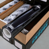 Film de protection de peinture PPF Wesun TPH-BLK 75 pour voiture, noir brillant, haute brillance, résistant aux rayures