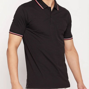 เสื้อโปโลสีพื้นแบบสบายๆ ระบายอากาศได้ดี ทรงปกติ ขายส่ง เสื้อโปโลแขนสั้นรุ่นใหม่ ระบายอากาศได้ดี ขายส่ง - Product Image 4