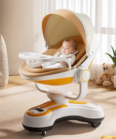 Poussette électrique compacte pour enfants, best-seller, idéale pour les voyages, pour les bébés de 0 à 24 mois