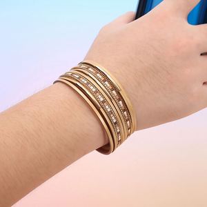 Pulsera de Cuero Ajustable, Artículo de Alta Rentabilidad para Mayoristas, Protección UV, Regalo Navideño para Mujer, Color Certificado - Product Image 1