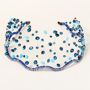 Ikat Rambut Fashion Buatan Tangan Manik-Manik Hitam Ikat Kepala Fashion untuk Anak Perempuan Aksesoris Rambut <span class=keywords><strong>YiWu</strong></span> Grosir - Product Image 4